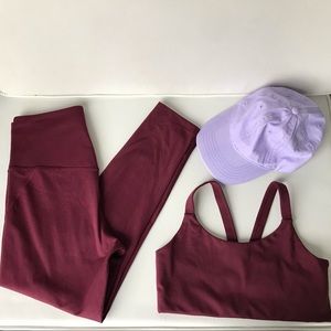 Girlfriend Collective Leggings Mulberry, M